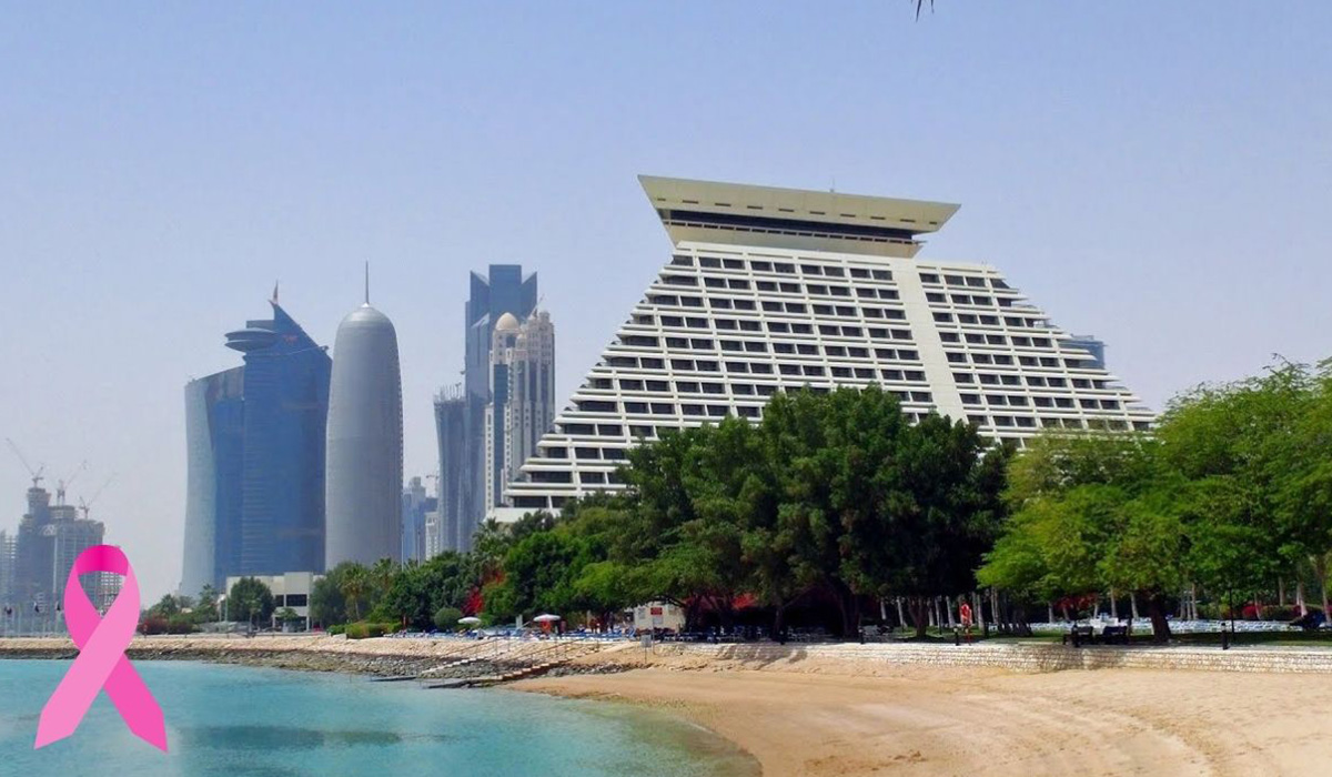 Sheraton Grand Doha Goes Pink for Breast Cancer Awareness